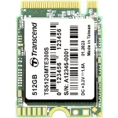 Transcend 512 GB 300S M.2 SSD 2230, PCIE 3X4, 3D TLC, DRAM-LESS (TS512GMTE300S)
