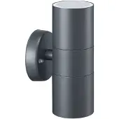 Philips Kylis -ulkoseinävalaisin, musta, IP44, 2x GU10