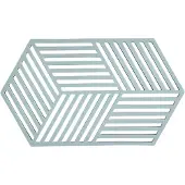 Zone Denmark Bordskåner Hexagon - Blue - 24X 14X 0.9CM