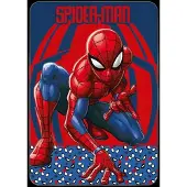 Spider-man Spiderman Fleece Blanket - Blue - ONE SIZE