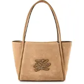 Karl Lagerfeld K/Autograph Olkalaukku Nahka 30 cm Ruskea