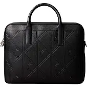 Calvin Klein Embossed Asiakirjasalkku 36 cm Kannettavan tietokoneen taskun syvyys Musta