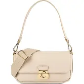 Coccinelle C-Me Lock Olkalaukku Nahka 24 cm Beige