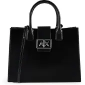 Armani Exchange Wonder Shopperit 33 cm Musta