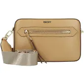 DKNY Bryant Crossbody-laukku Nahka 23 cm Ruskea