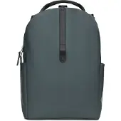 Rains unisex. 14890 Clip Front backpack grey (OSFA), Casual, Polyurethane