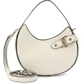 Ralph Lauren Tasha Olkalaukku Nahka 19.5 cm Valkoinen