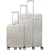Travelite Panello 4-pyöräinen Matkalaukkusetti 3-osainen Valkoinen