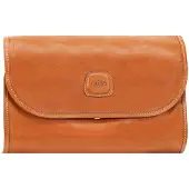 Bric's Life Pelle Toilettilaukku Nahka 30 cm Ruskea