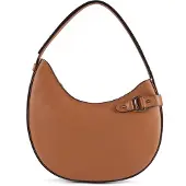 Lauren Accesorios Tasha Olkalaukku Nahka 32 cm Ruskea