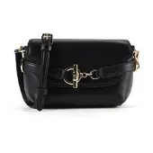 Ralph Lauren Leather Small Blaike Crossbody Bag - Black - ONE SIZE