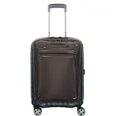 Roncato Double Premium 4-pyöräinen Käsimatkatavara 55 cm Kannettavan tietokoneen taskun syvyys Musta