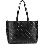 Liebeskind Monogram Olkalaukku Nahka 47 cm Musta