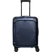 Travelite Millennium 4-pyöräinen Käsimatkatavara 55 cm Kannettavan tietokoneen taskun syvyys Sininen
