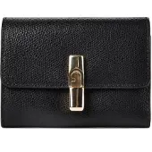 Furla Iride Lompakko Nahka 12 cm Musta