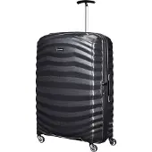 Samsonite Lite Shock - 4-Pyöräiset matkalaukku | musta | 55x81x33 cm