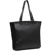 The Chesterfield Brand Wax Pull Up Olkalaukku Nahka 36 cm Kannettavan tietokoneen taskun syvyys Musta