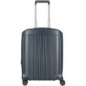 Piquadro PQ-Light 4-pyöräinen Käsimatkatavara 55 cm Laajennettava Sininen