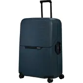 Samsonite Magnum Eco 4-pyöräinen vetolaukku 81 cm Sininen