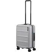 Samsonite Quadrix 4-pyöräinen Käsimatkatavara 55 cm Hopeanvärinen