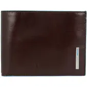 Piquadro Blue Square Korttikotelo Nahka 12 cm Ruskea