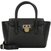 Ralph Lauren Tanner Shopperit Nahka 23.5 cm Musta