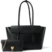Coccinelle Beat Olkalaukku Nahka 33 cm Musta