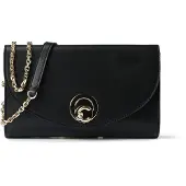 Coccinelle Nikla Crossbody-laukku Nahka 26 cm Musta