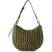 Karl Lagerfeld Weave Olkalaukku 27 cm Vihreä