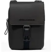 Piquadro Harper Mini bag crossbodylaukku Nahka 17 cm Musta
