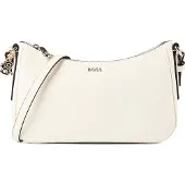BOSS Numah Olkalaukku Nahka 19 cm Valkoinen