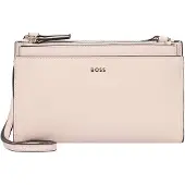 BOSS Alyce Crossbody-laukku Nahka 23 cm Vaaleanpunainen