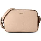 BOSS Lenah Crossbody-laukku Nahka 23 cm Vaaleanpunainen