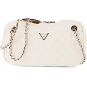 GUESS Giully Ii Shoulder Satchel - Cream - ONE SIZE