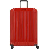 Piquadro PQ Light 4-pyöräinen vetolaukku 75 cm Punainen
