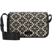 Kate spade new york Spade Flower Jacquard Crossbody-laukku 23 cm Beige
