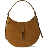Ralph Lauren Polo ID Olkalaukku Nahka 25 cm Ruskea