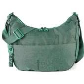Mandarina Duck MD20 Crossbody-laukku 39 cm Laajennettava Vihreä
