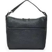 Mandarina Duck Mellow Leather Olkalaukku Nahka 33 cm Musta