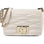 Furla 1927 Olkalaukku Nahka 22 cm Valkoinen