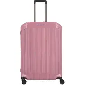 Piquadro PQ Light 4-pyöräinen vetolaukku 69 cm Laajennettava Vaaleanpunainen