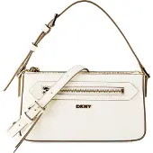 DKNY Bryant Ave Olkalaukku Nahka 23 cm Beige