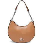 Karl Lagerfeld Autograph Olkalaukku Nahka 28 cm Ruskea
