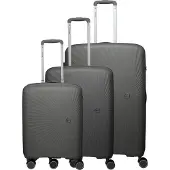 Travelite Tamaris x Voyaage 4-pyöräinen Matkalaukkusetti 3-osainen Laajennettava Harmaa