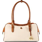 Ralph Lauren Marcy Olkalaukku Nahka 36 cm Ruskea