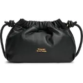 Tommy Hilfiger TH Soft Leather Crossbody-laukku Nahka 20 cm Musta