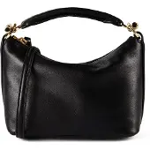 Ralph Lauren Blaike Mini bag olkalaukku Nahka 17 cm Musta