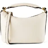 Ralph Lauren Blaike Mini bag olkalaukku Nahka 17 cm Valkoinen