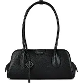 Calvin Klein Emblem Trio Pebble Shoulder Bag - Black - ONE SIZE