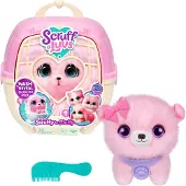 SCRUFFALUVS pehmolelu, pinkki, 19 cm